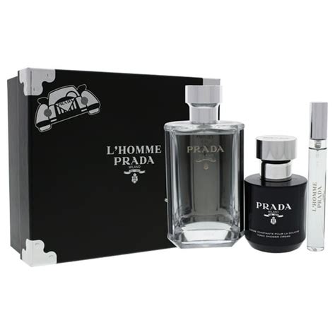 set perfume prada|Prada l'homme gift set.